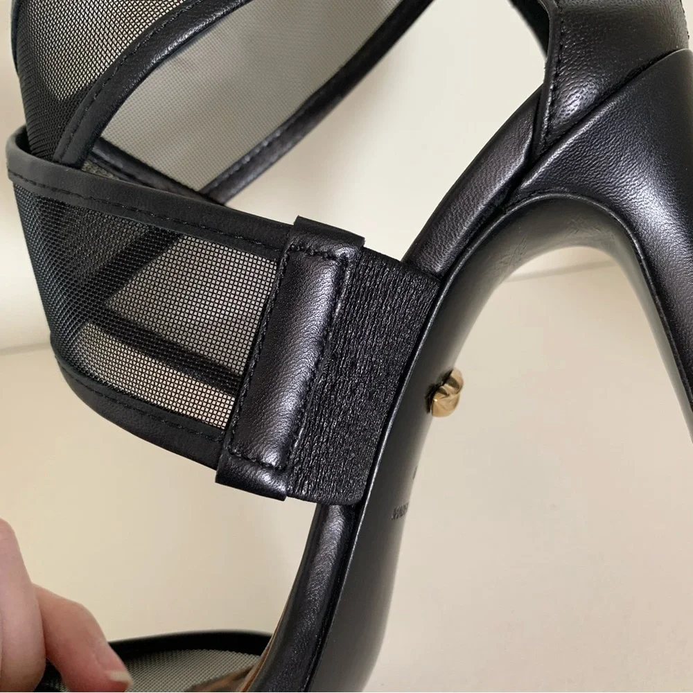 Diane von furstenberg classic mesh pumps made in Italy